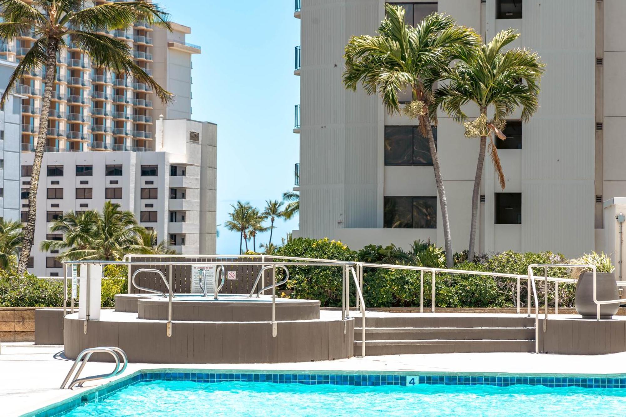 1Br With Great Ocean Views, 1 Block To Waikiki Beach Honolulu Exterior photo