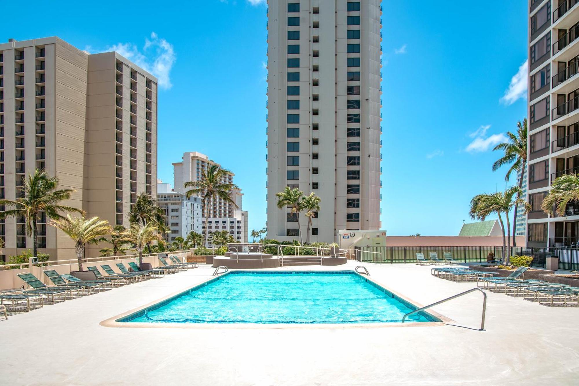 1Br With Great Ocean Views, 1 Block To Waikiki Beach Honolulu Exterior photo